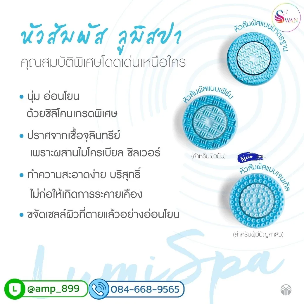 จุดเด่นของ ageLOC Lumispa io Nuskin Treatment Head