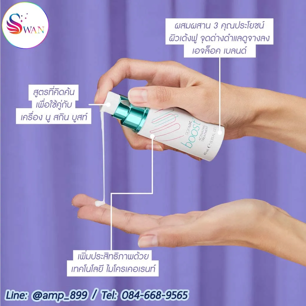 ageLOC Boost Nuskin เอจล็อค บูสท์ เครื่องนวดหน้านูสกิน-Treatment-1