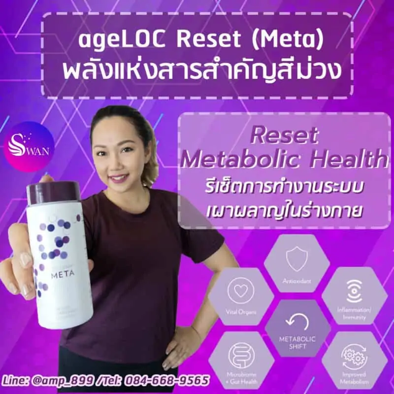 ageLOC Reset (Meta) Nuskin เอจล็อค รีเซ็ต นูสกิน Metabolic Health-แอ้ม-1-1