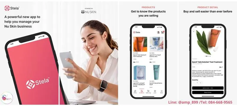 Stela Nuskin Application