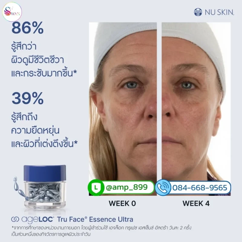 ageLOC Tru Face Essence Ultra Nuskin รีวิวผลลัพธ์จากผู้ใช้จริง 1